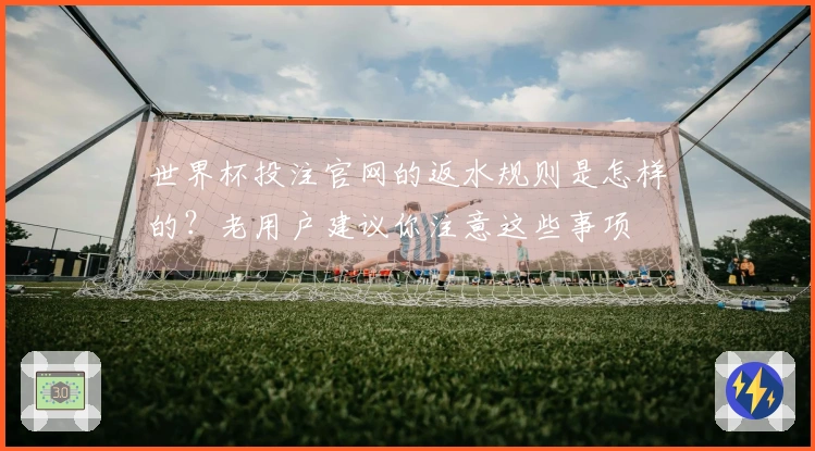 世界杯投注官网的返水规则是怎样的？老用户建议你注意这些事项